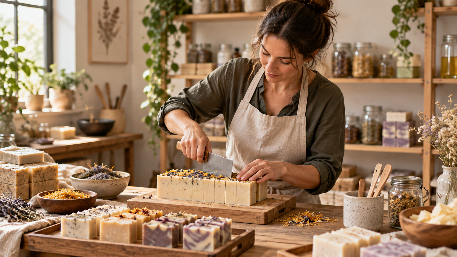 Lavoryn soap display and gifting assortment